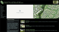 Desktop Screenshot of greenthumbdesignstudio.com